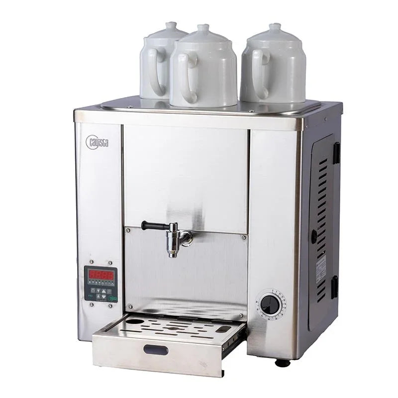 Çayista QQSE3I QerQüQ Çay Makinesi, 3 Demlik Kapasiteli, 23 L, Elektrikli, Inox - Mutbaka Endüstriyel Mutfak Ekipmanları