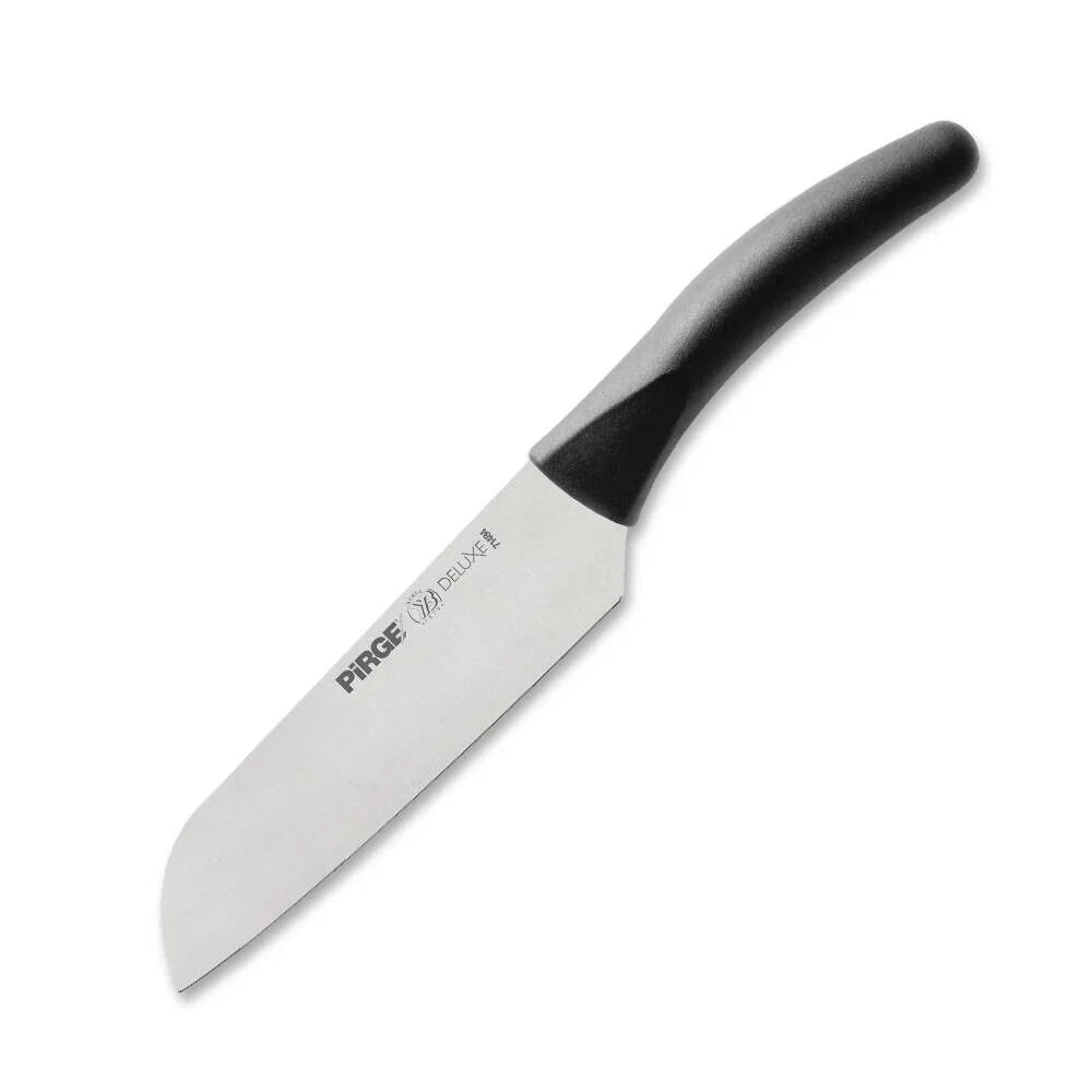 Pirge PRG71484-01 Deluxe Santoku Bıçağı 17 cm Siyah - Mutbaka Endüstriyel Mutfak Ekipmanları