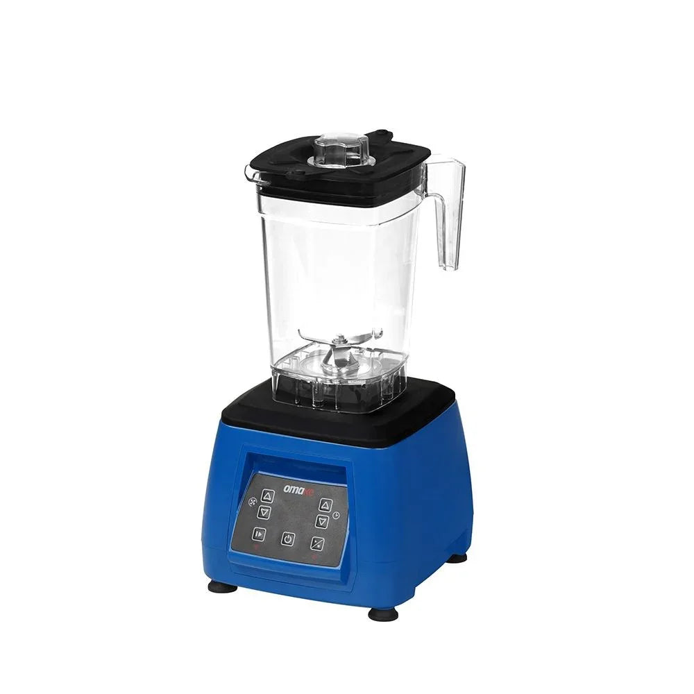 Omake BLE05.E15.0204 Buz Kırıcı Dijital Bar Blender, 2 L, 2200 W, Mavi
