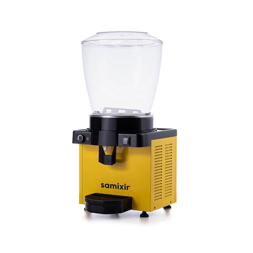 Samixir Panoramik Karıştırıcılı Soğuk İçecek Dispanseri Analog 22 L Sarı - Mutbaka