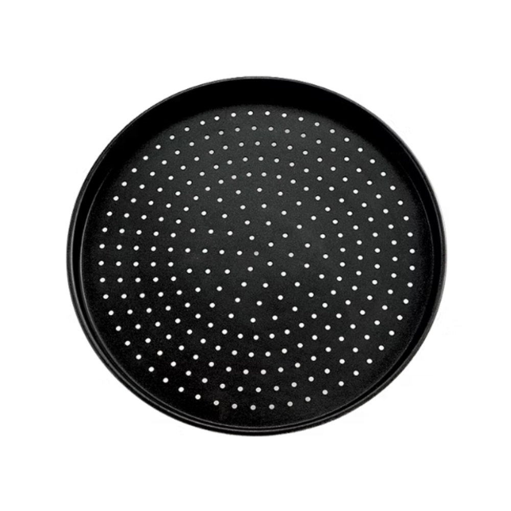 Almetal AL-PZZ.STD.P.K.20 Teflon Kaplamalı Alüminyum Standart Delikli Pizza Tava 20 cm