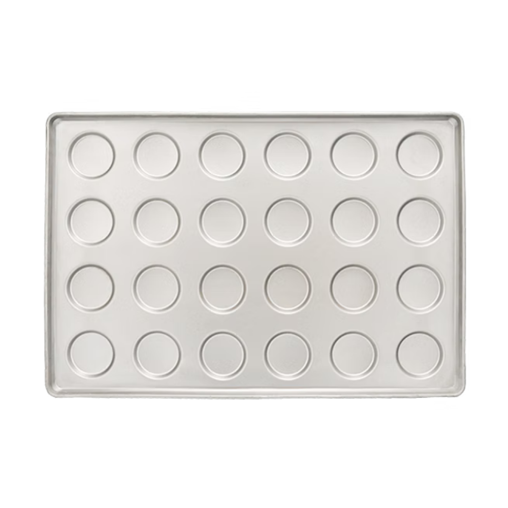 Almetal ALMZ-HT.35.60.90.12 Alüminize Hamburger Ekmek Tava (12 mm) 60x90 cm 35 Göz