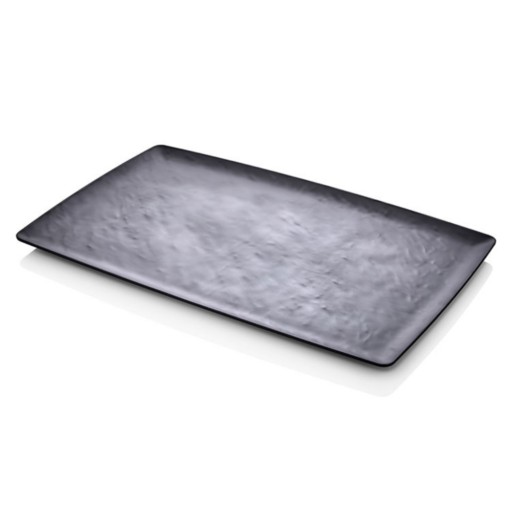 Atlasform S464 Mat Royal Sunum Tepsisi, 53x32,5 cm, Siyah