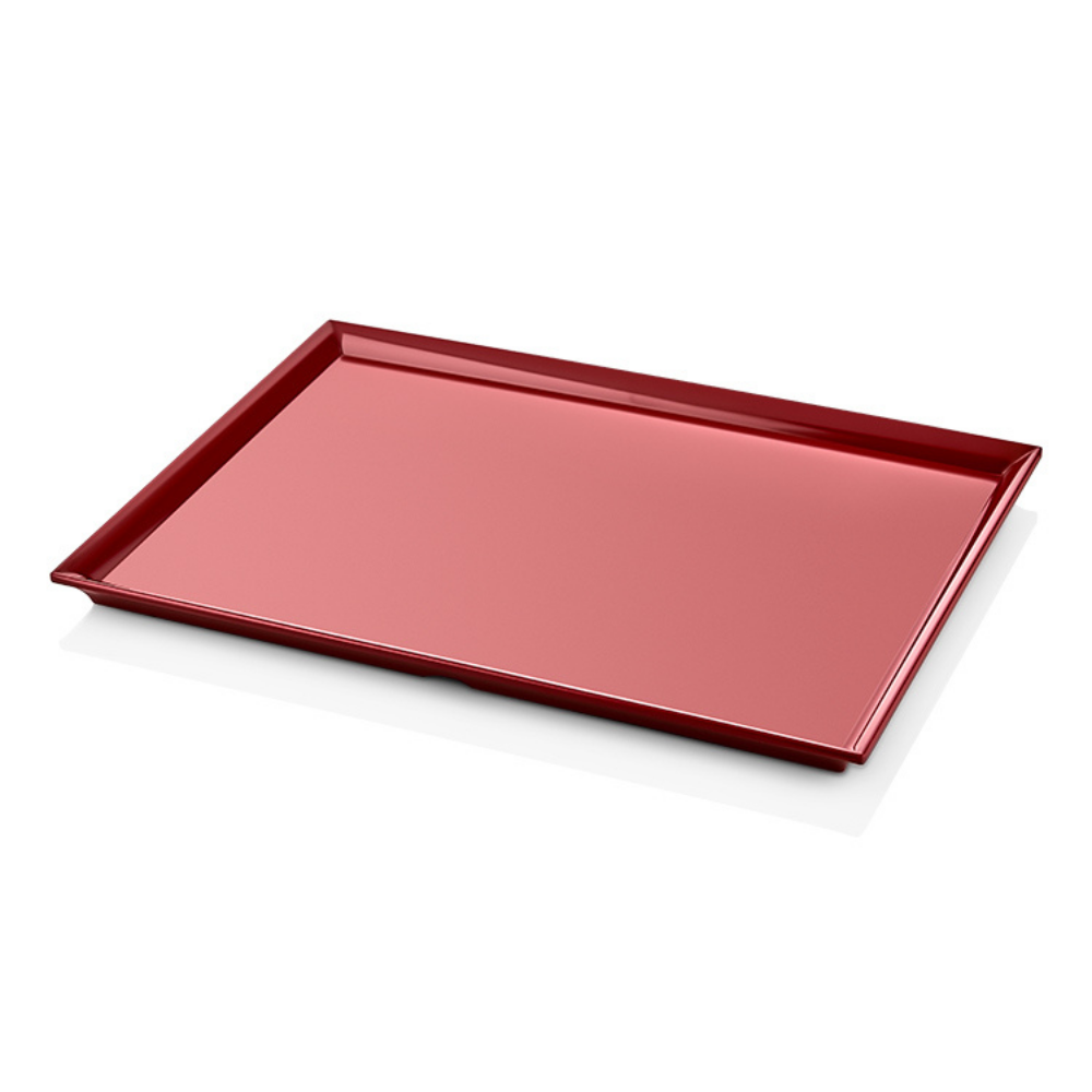 Atlasform K703 Pastane Sunum Tepsisi, 35x25 cm, Kırmızı