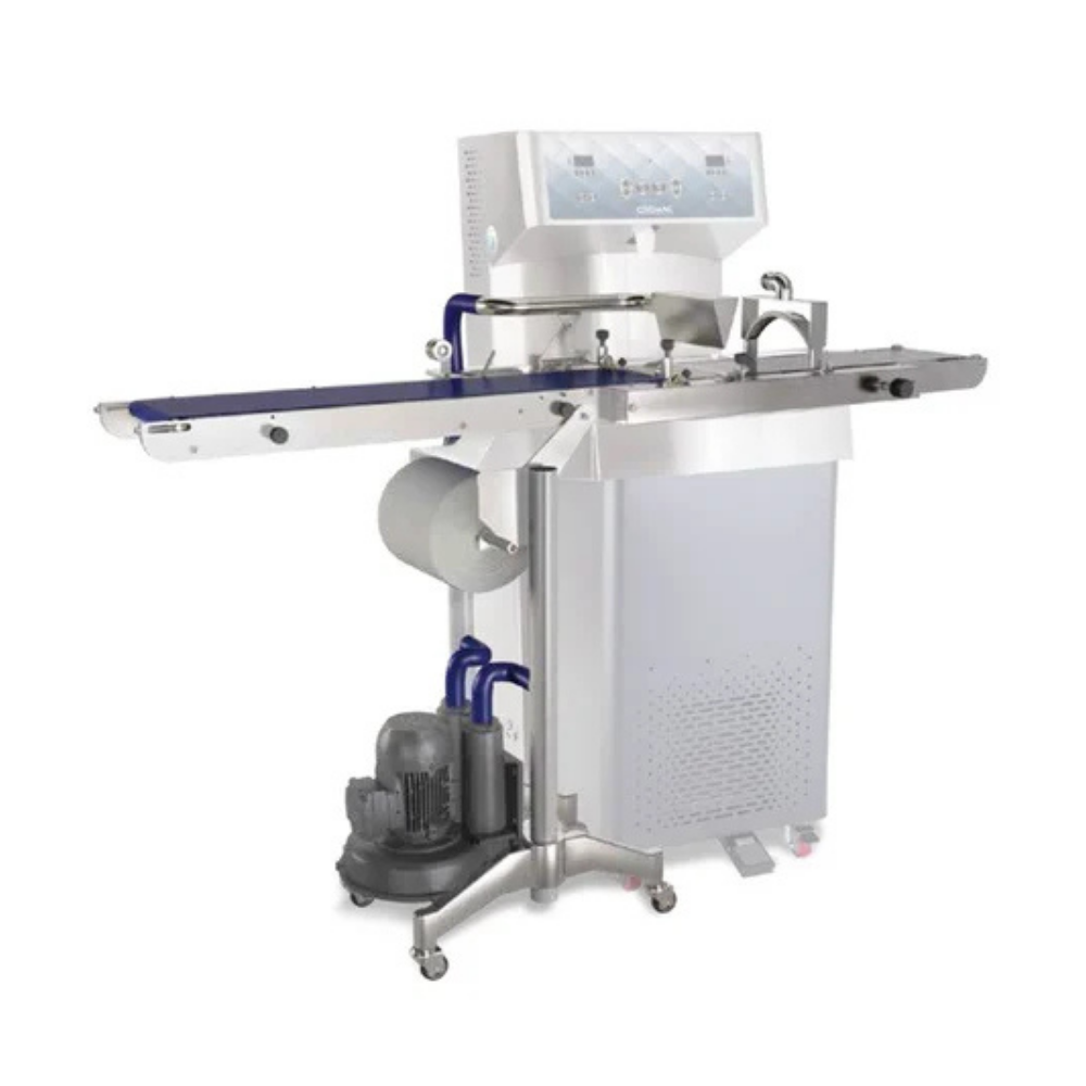 CBCMAC C-300 Coater Çikolata Kaplama Masası, Yüksek Kapasiteli