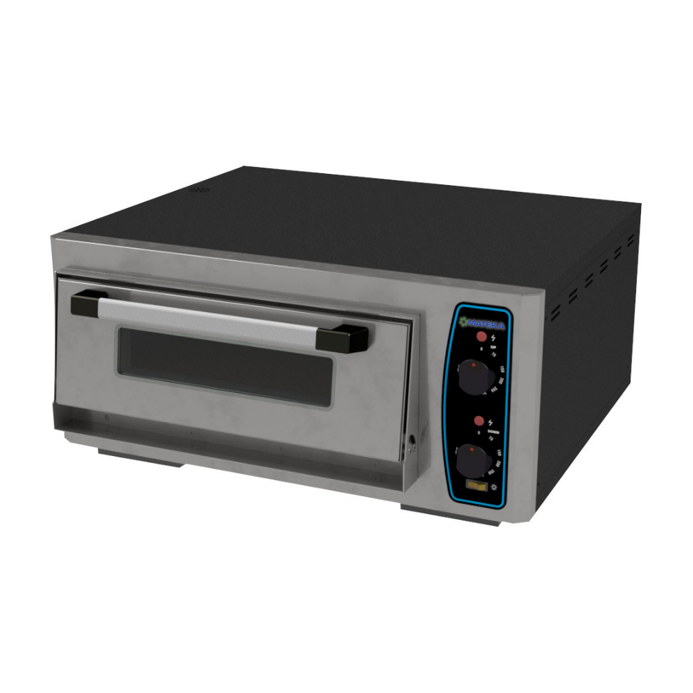 Mateka 217442 Pizza Fırını, Ø30 cm x 4 - Tekli