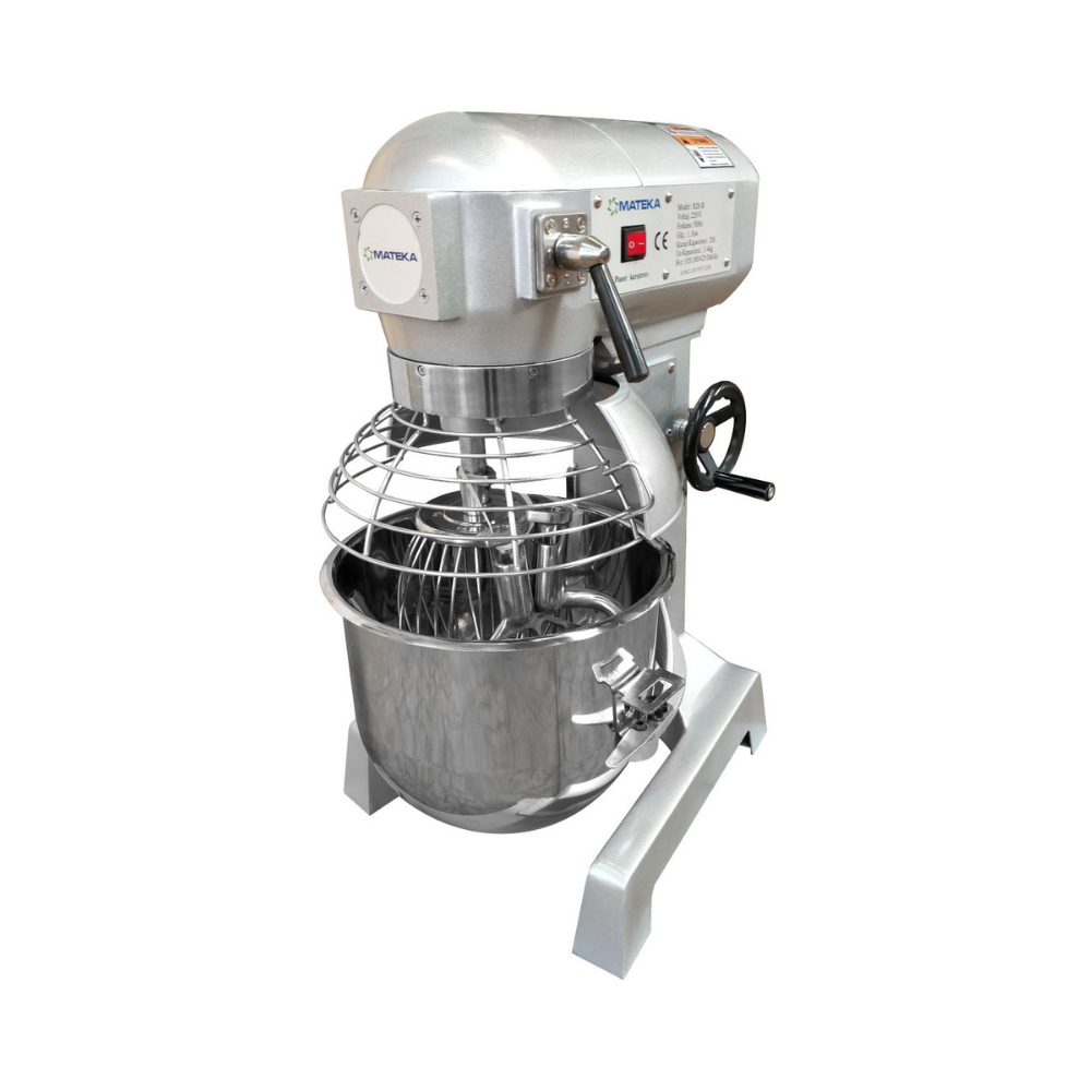 Mateka CRB 20M Planet Mikser, 3 Hız, 20 L, 220V