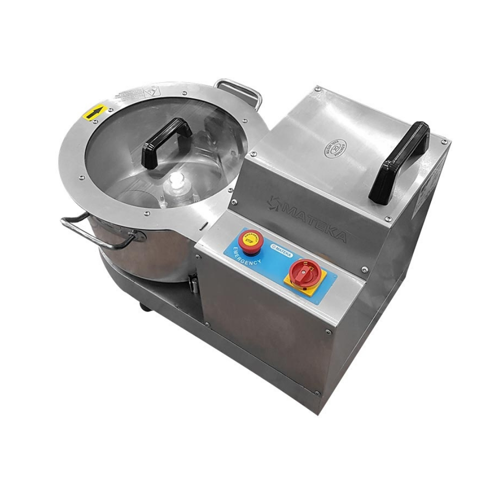 Mateka ZRH 360MS Gıda Parçalayıcı Zırh, 3 Bıçaklı, Set Üstü, 220V