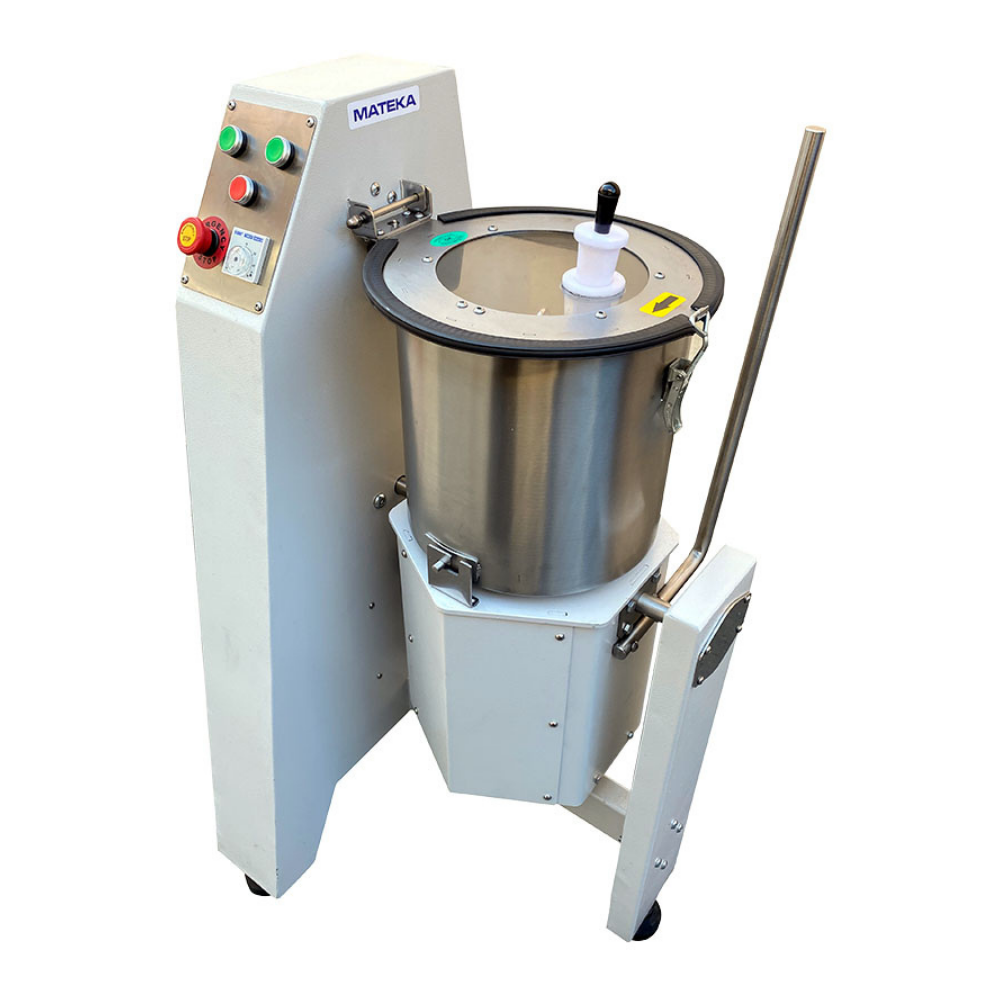 Mateka GPD 300T Gıda Parçalayıcı Makinesi, 2 Bıçaklı, Devirmeli, 2 Hız, 380V
