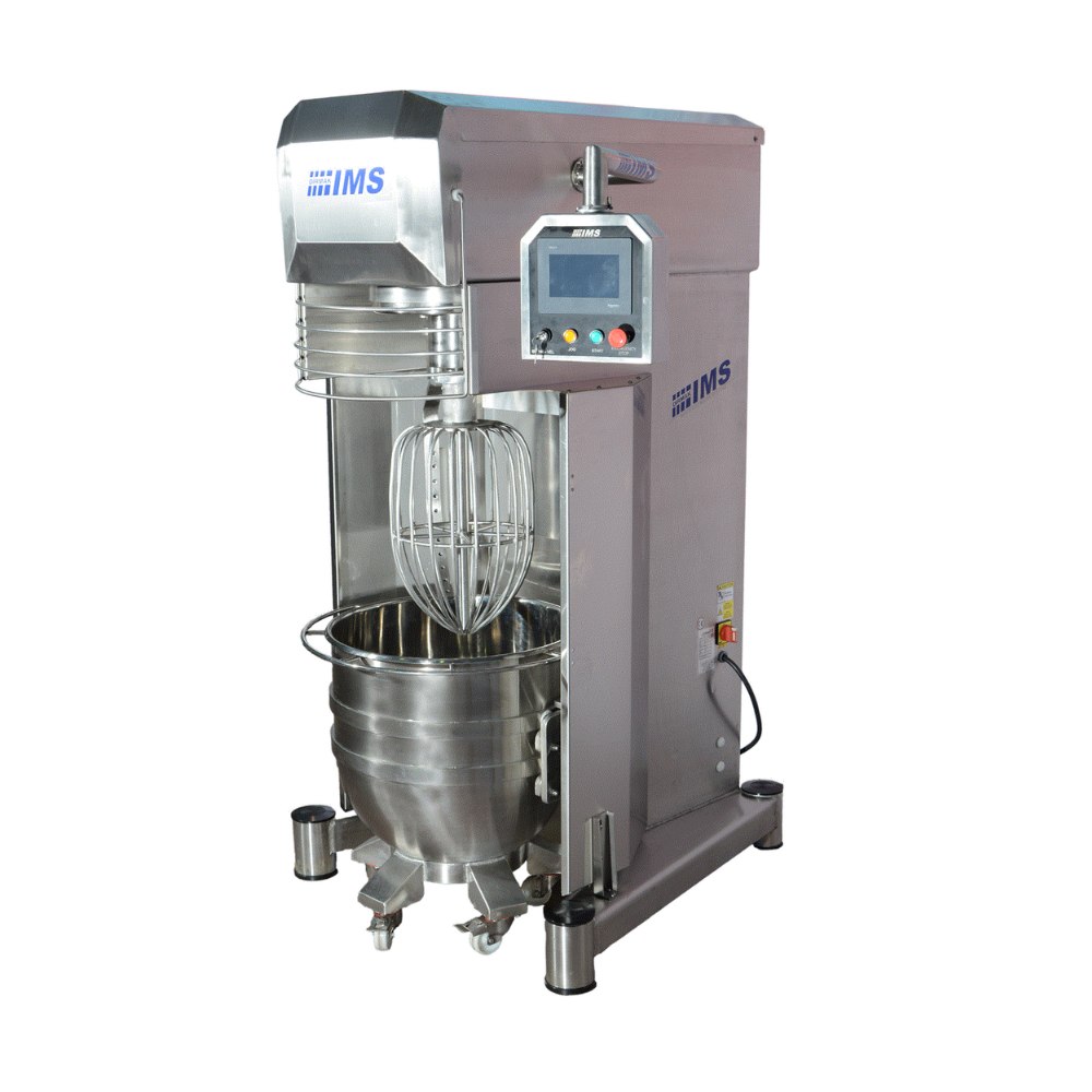 Dirmak IBT 100-VEL CR Hız Kontrollü Paslanmaz Planet Mikser, Asansörlü, 100 L