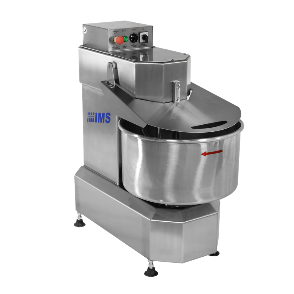 Dirmak ISM 35-VE CR Hız Kontrollü Paslanmaz Spiral Mikser, 35 L
