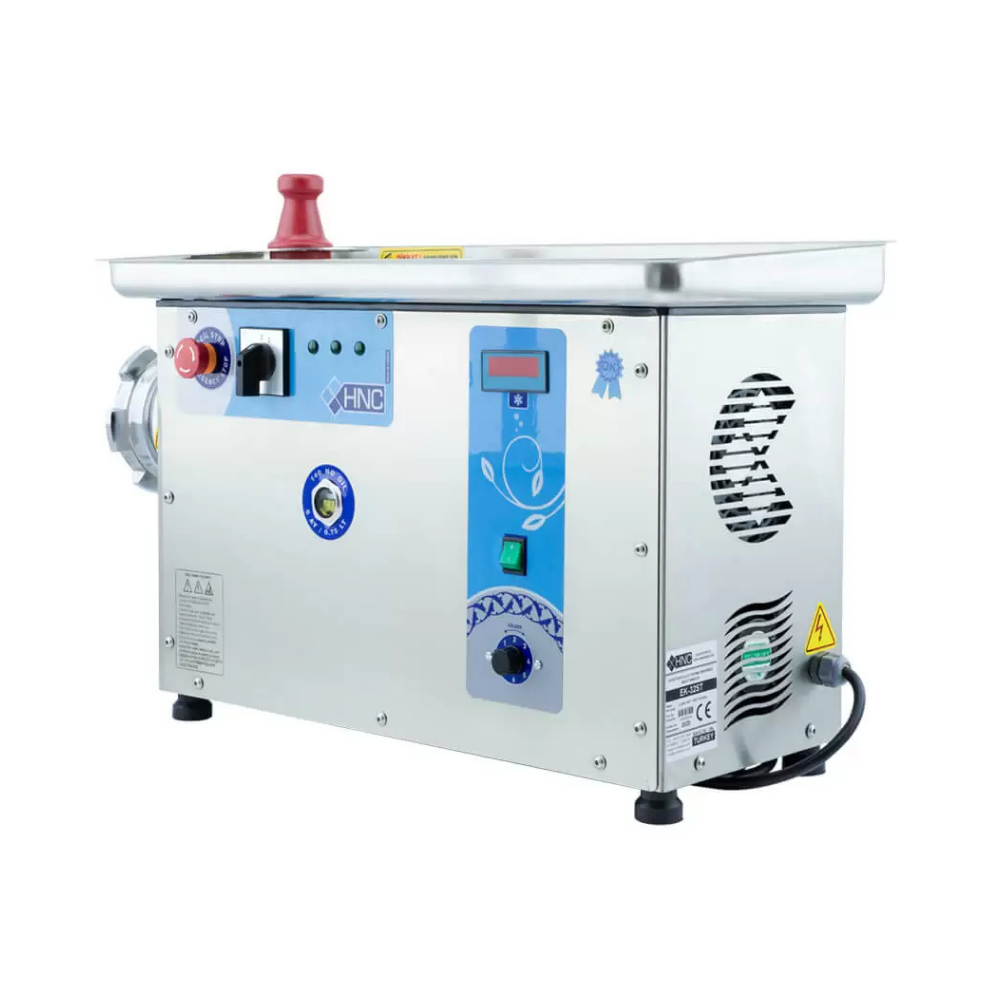 HNC EK-32STP Et Kıyma Makinesi, 600 kg/saat, Paslanmaz, Soğutmalı