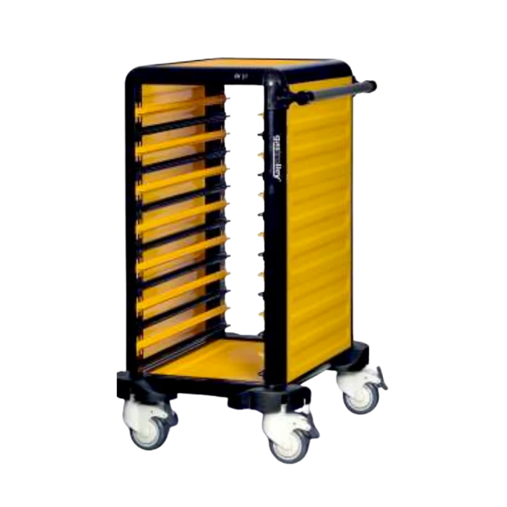 Gastrolley G.GN.75.S.2 Tekli Küvet Taşıma Arabası 75 (2 Yanı Kapalı)