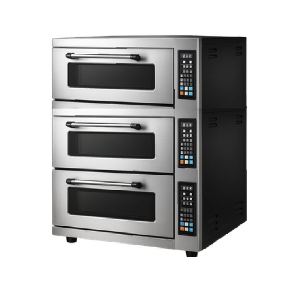 By Kitchen DPO-503 Üç Katlı Elektrikli Pizza Fırını
