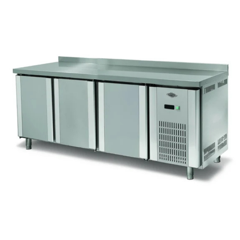 Iceinox CCY 190 CR Kokteyl Hazırlık Buzdolabı, 280 L, SS430, 3 Kapılı