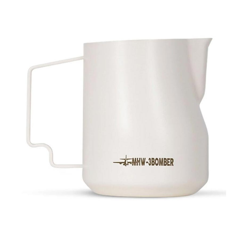 MHW-3BOMBER P6019W Turbo Milk Süt Potu Pitcher, 520 ml, Mat Beyaz