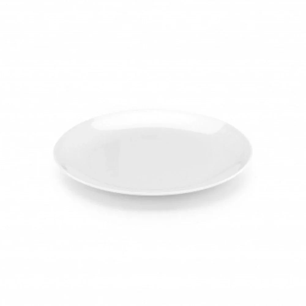 Tria TR 325W Porelin Ent Serisi Servis Tabağı 25 cm Beyaz