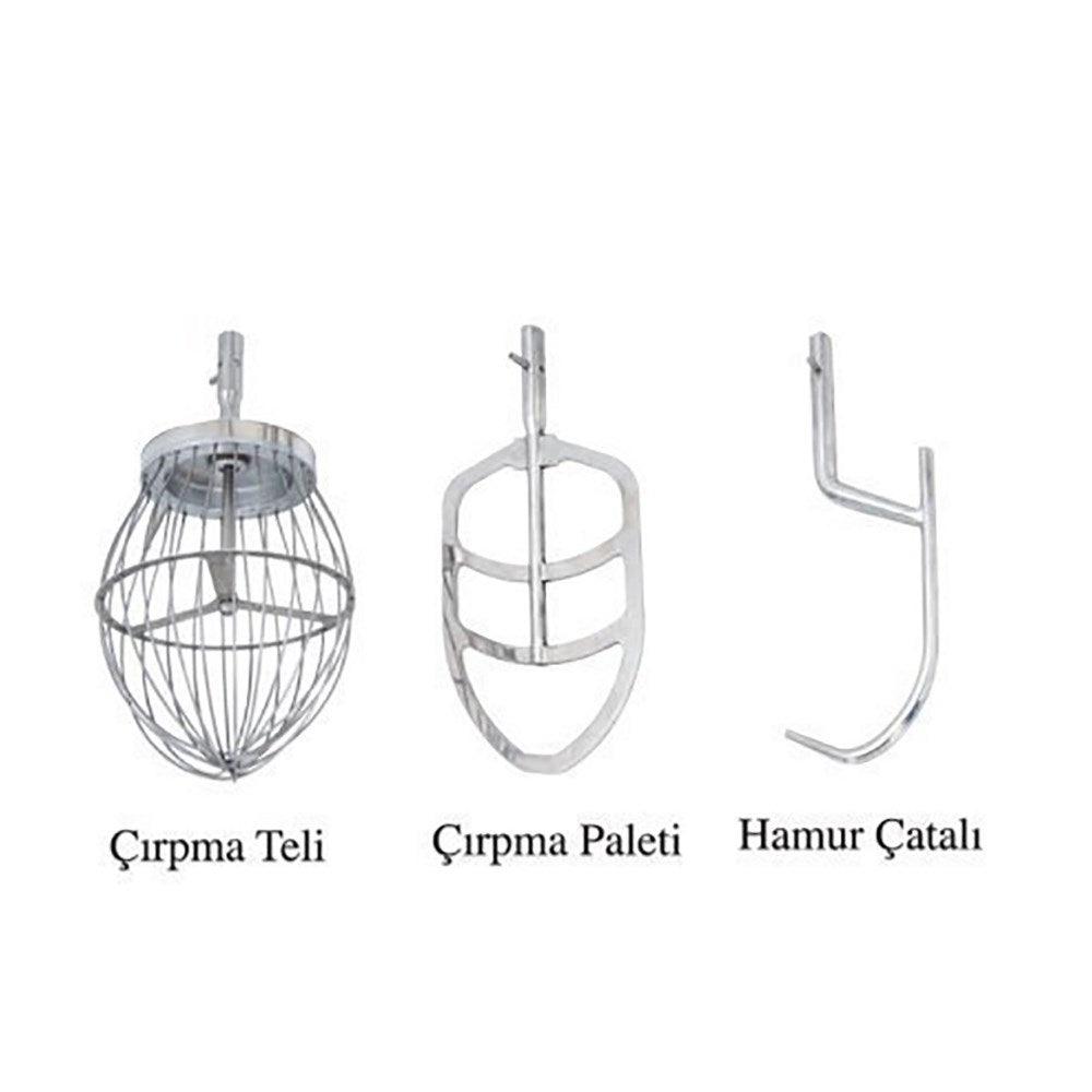 Bosfor Planet Mikser 40 Litre Kazan Üç Devir, Trifaze - Mutbaka