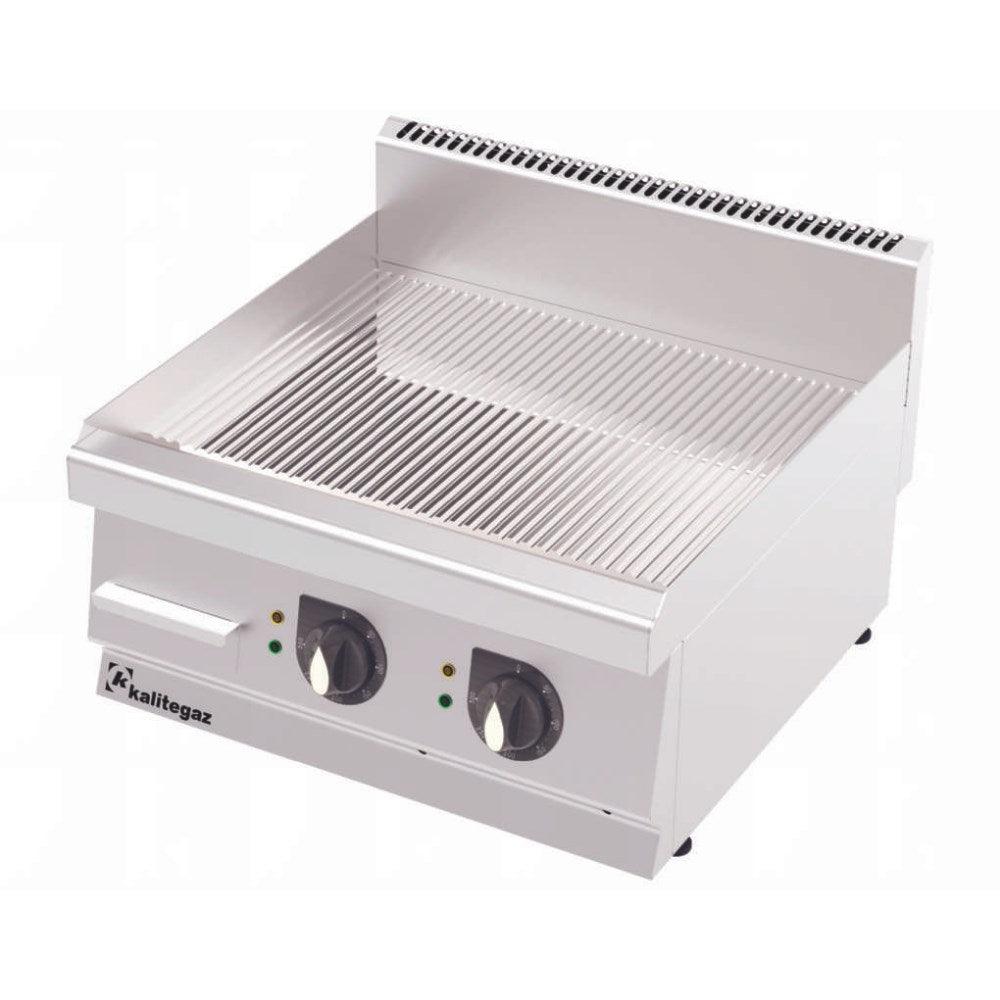 Kalitegaz GG6060E 600 Serisi Elektrikli Pleyt Oluklu Izgara 400 V / 50 Hz / 4Kw - Mutbaka Endüstriyel Mutfak Ekipmanları