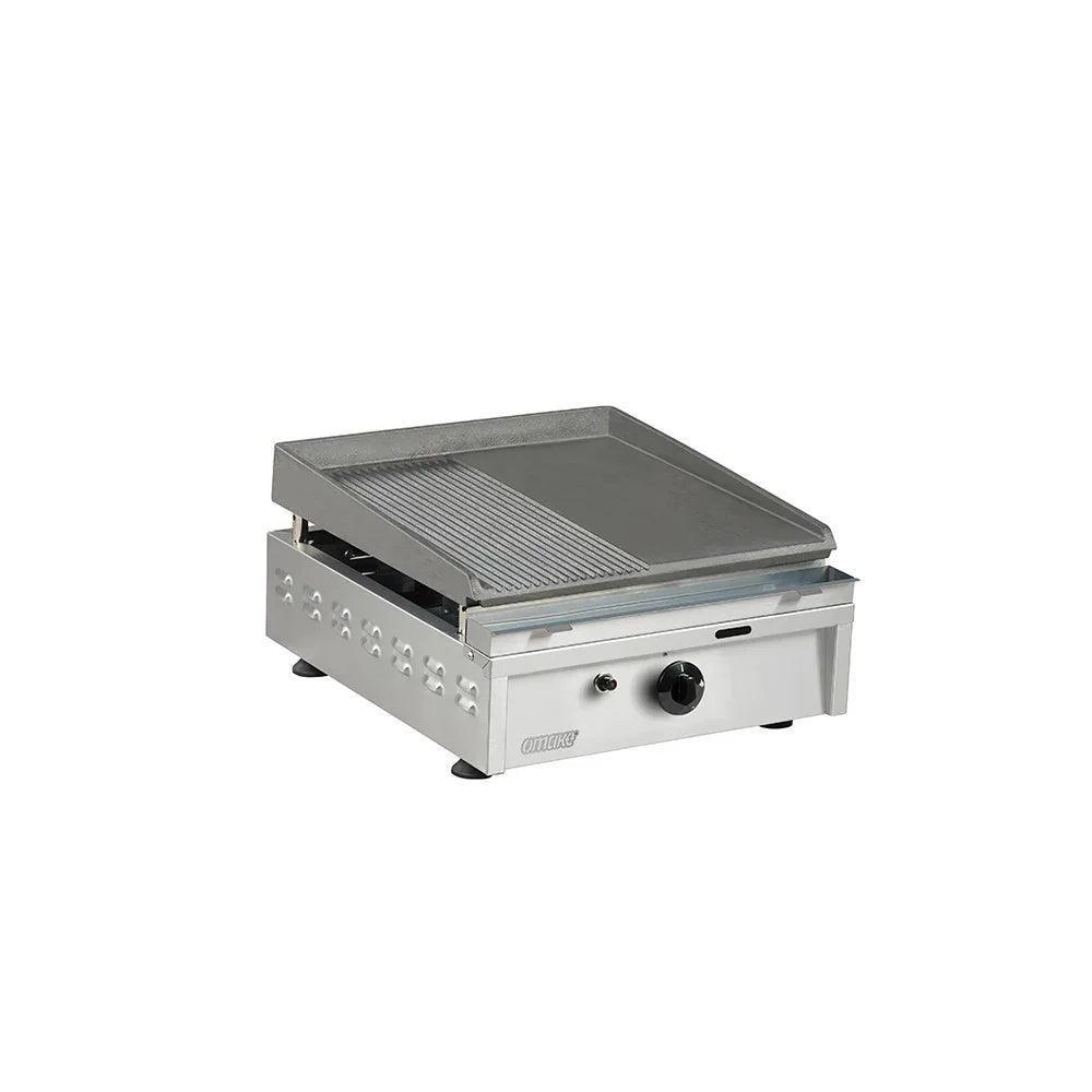 Omake IZG02.E11.2040 Döküm Pleyt Izgara, 40 cm, Gazlı - Mutbaka Endüstriyel Mutfak Ekipmanları