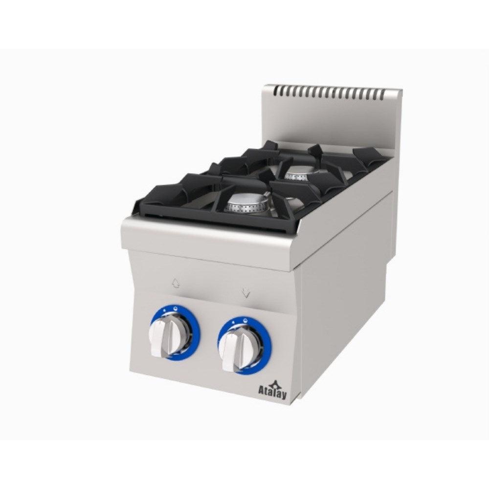 Atalay E AGO-360 Ocak Set Üstü 2 Bekli 300x600x300 mm - Mutbaka Endüstriyel Mutfak Ekipmanları