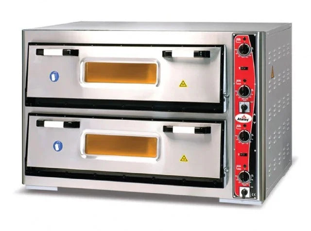 Atalay APF-92-2 Pizza Fırını 92x92 Çift Katlı 16 Kw - Mutbaka Endüstriyel Mutfak Ekipmanları