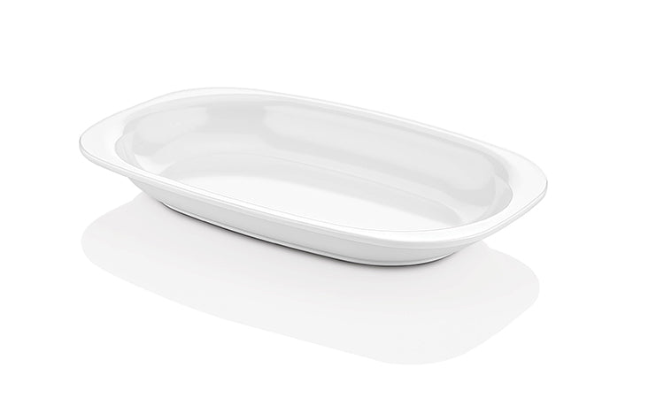 Atlasform 415 24 cm Otel Derin Kayık, 24 cm, Beyaz