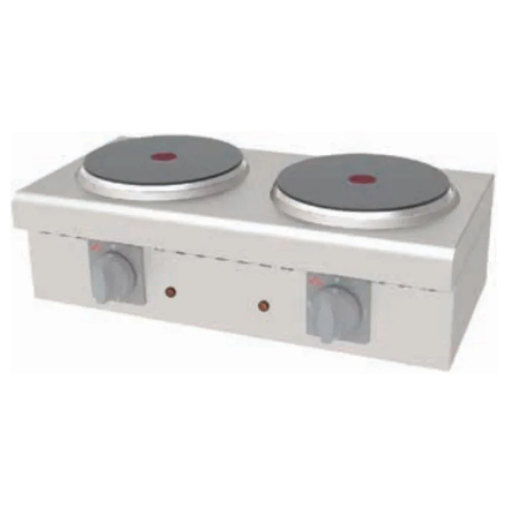 Atalay AEO-02 Mini Ocak Setüstü Ø220 mm Çift Plate Elektrikli - Mutbaka Endüstriyel Mutfak Ekipmanları