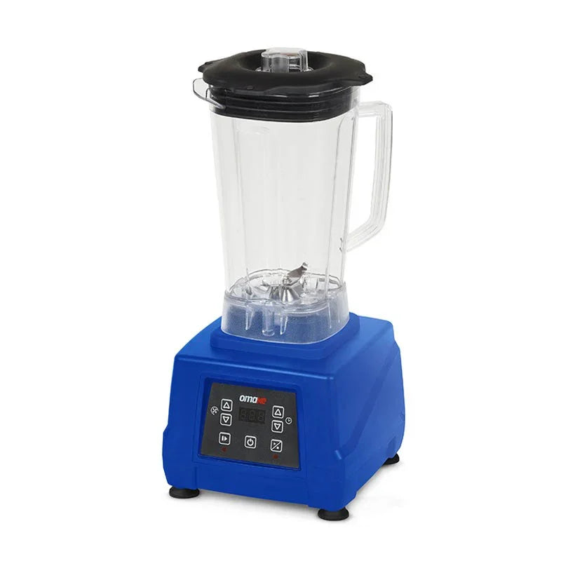 Omake BLE11.E15.0204 Buz Kırıcı Dijital Bar Blender, 3 L, 2200 W, Mavi
