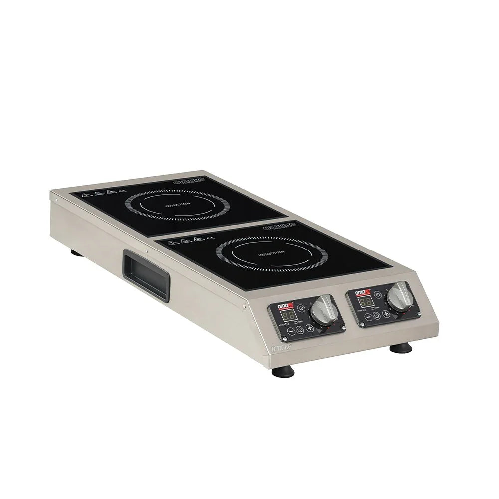 Omake IND21.I25.2500 Çiftli Set Üstü İndüksiyon Ocak, 2x2500 W, Elektrikli