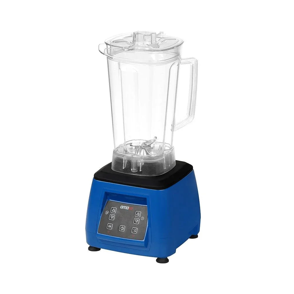 Omake BLE02.E15.0204 Buz Kırıcı Dijital Bar Blender, 3 L, 2200W, Mavi