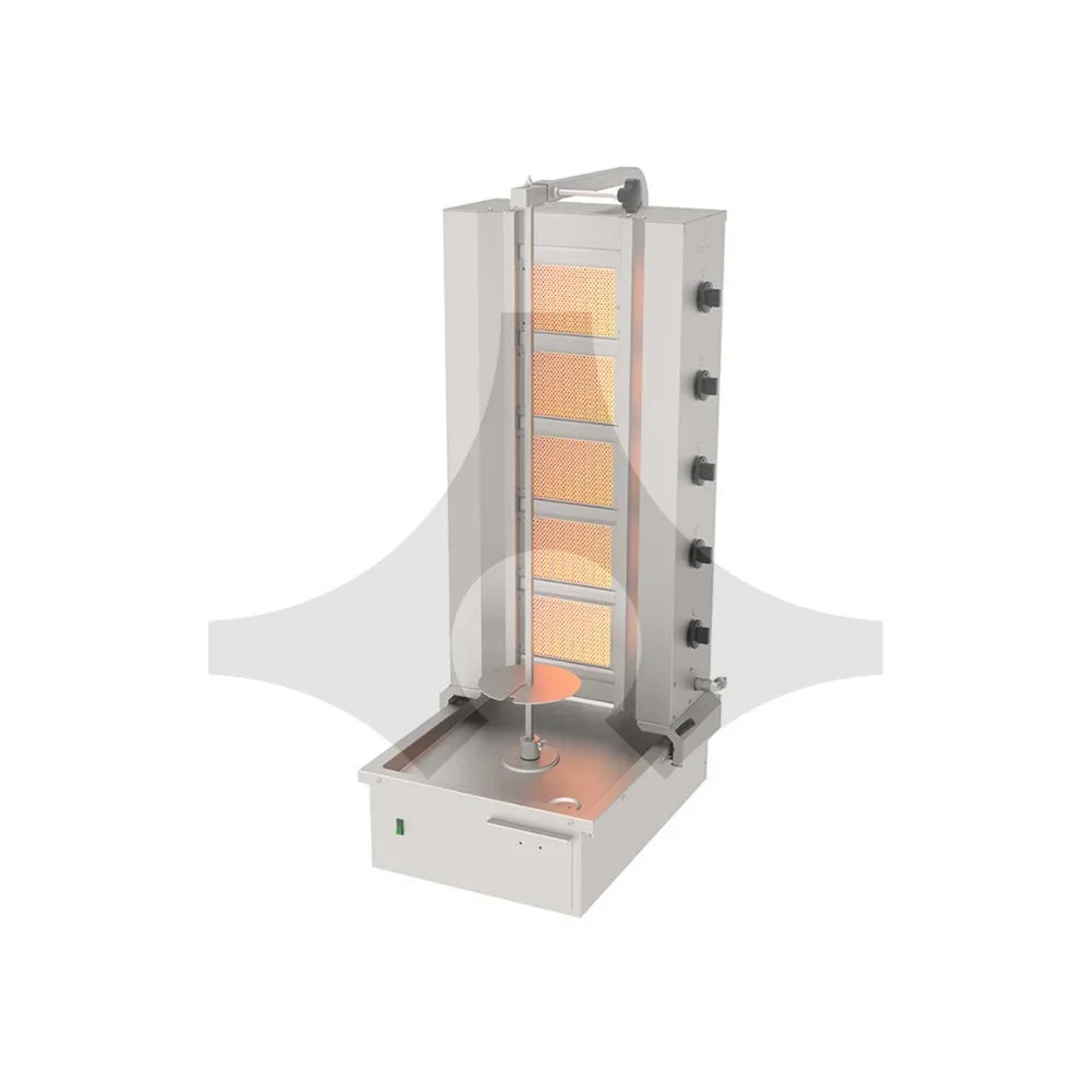 Atalay ADG-5A Döner Ocağı 5 Gözlü Alttan Motorlu Gazlı 5 Radyanlı