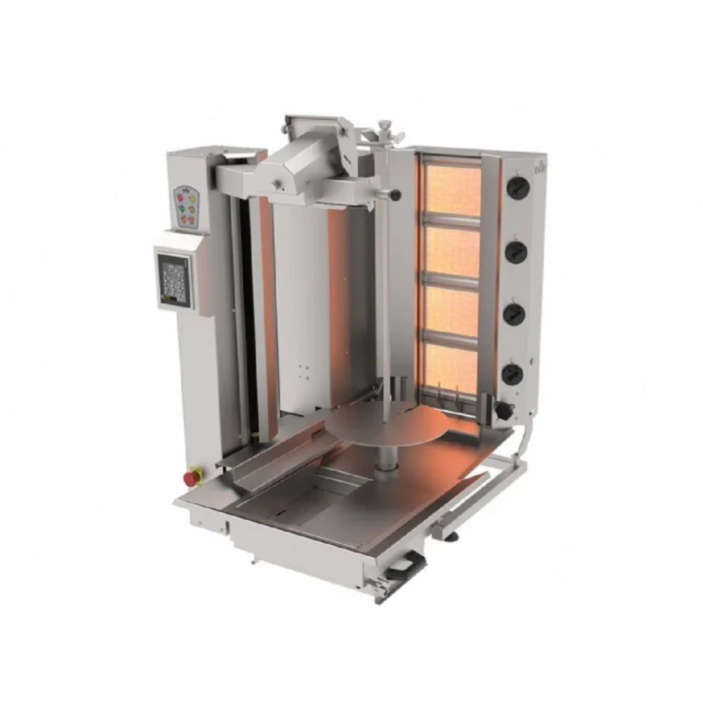 Atalay ADR-C1-4G Compact Döner Robotu Gazlı 4 Gözlü 4Radyanlı 10,64 kW - Mutbaka Endüstriyel Mutfak Ekipmanları