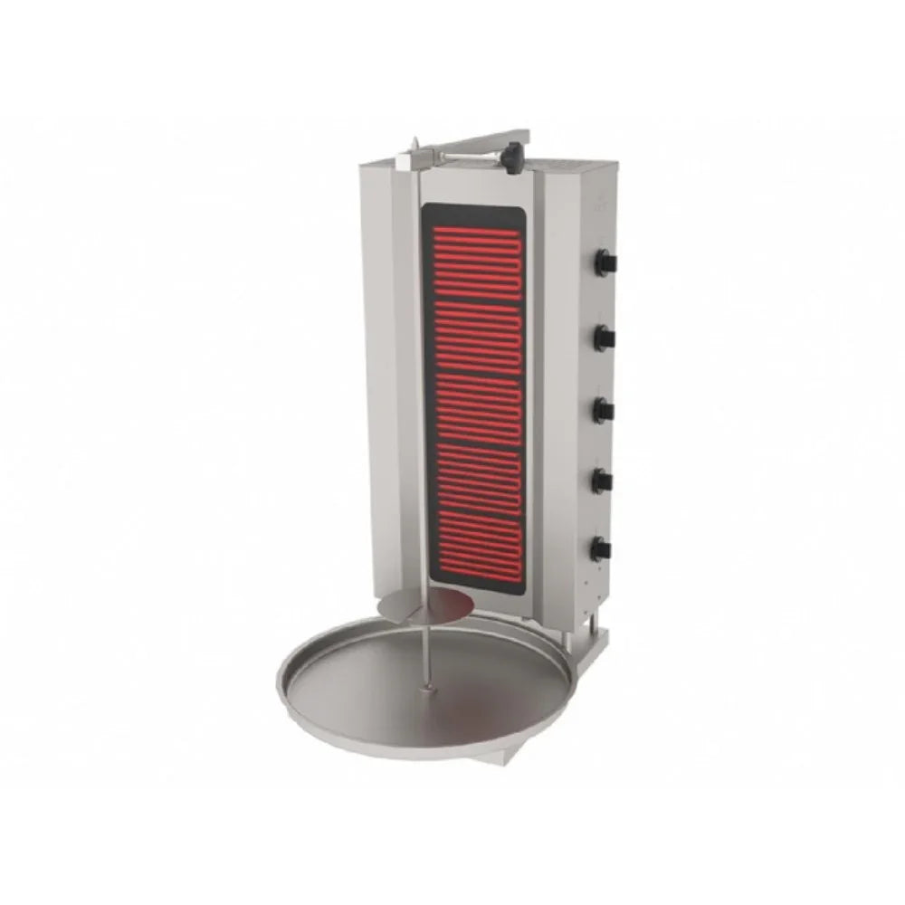 Atalay ADE-5S Döner Ocağı Elektrikli 5 Gözlü Sabit 8 kW