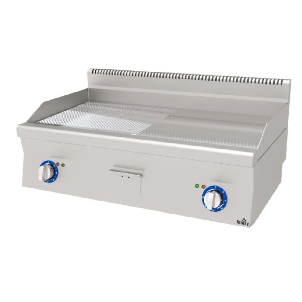 Atalay E AEI-1060-ND-CR Plate Izgara Elektrikli 1000x600 9 Kw - Mutbaka Endüstriyel Mutfak Ekipmanları