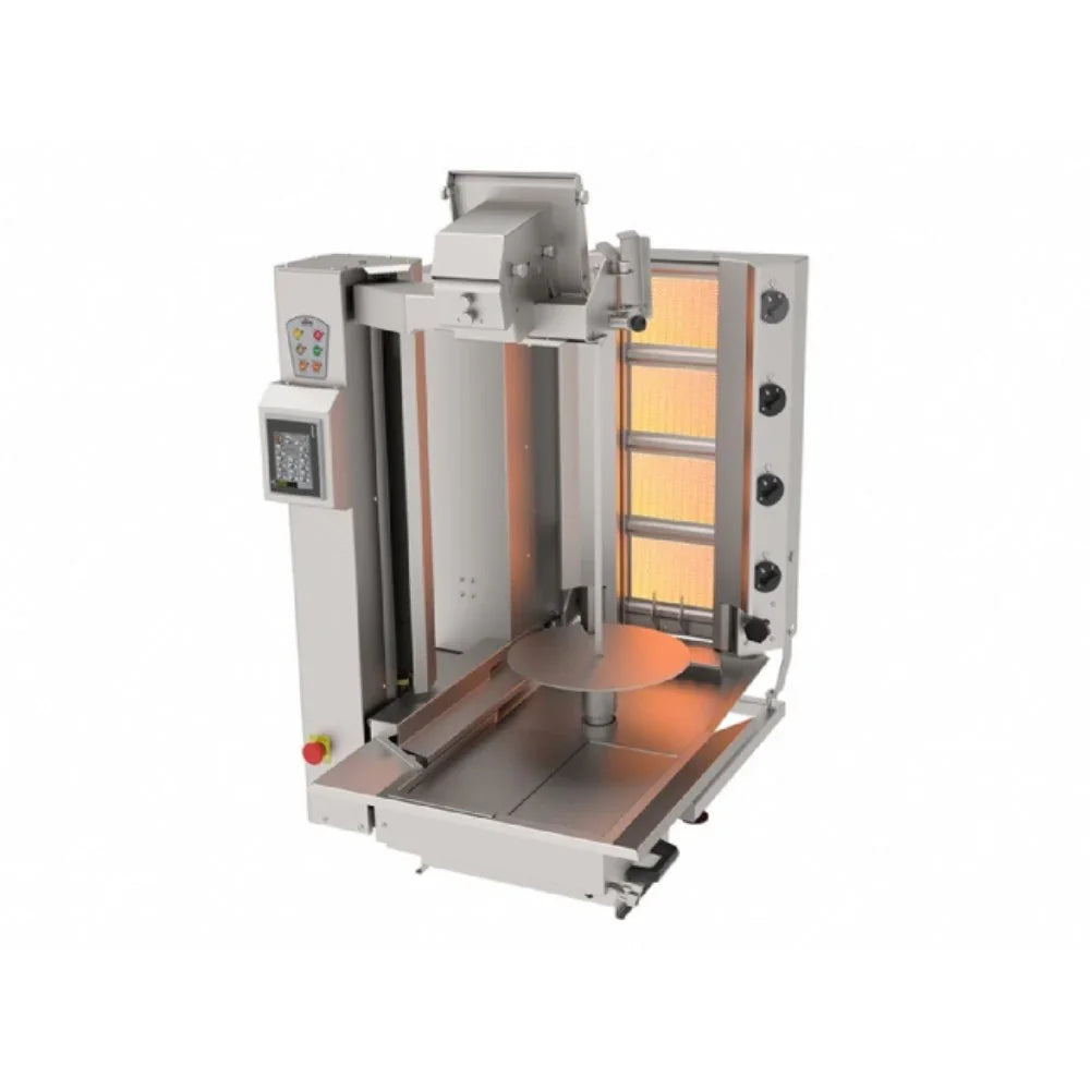 Atalay ADR-C1-4G-GK Compact Döner Robotu Gazlı 4 Gözlü Geniş Kesim 10,64 kW - Mutbaka Endüstriyel Mutfak Ekipmanları