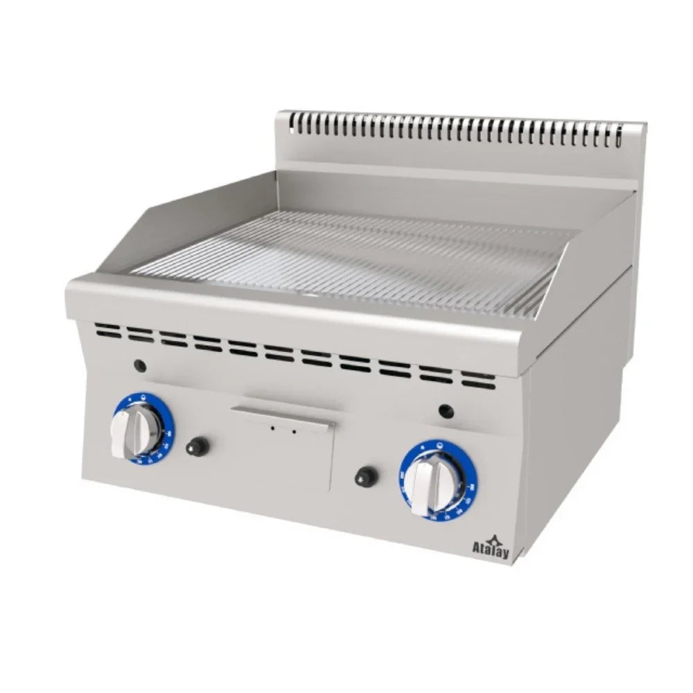 Atalay E AGI-660-N-CR Plate Gazlı 600x600 - Mutbaka Endüstriyel Mutfak Ekipmanları
