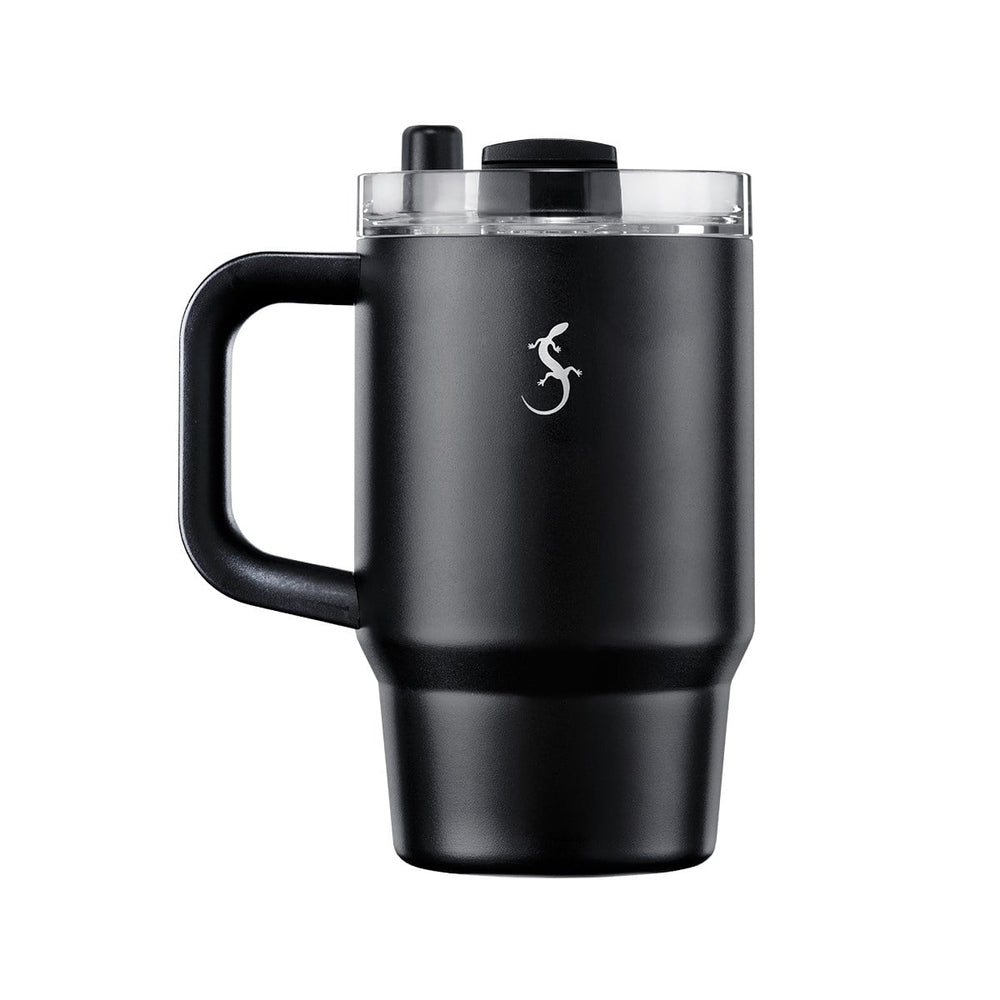 Lurch Big Cup Pipetli Termos 800 ml Mat Siyah