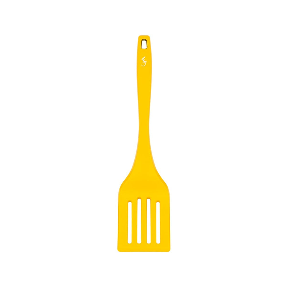 Lurch Platin Silikon Delikli Spatula 32,5 cm Sarı