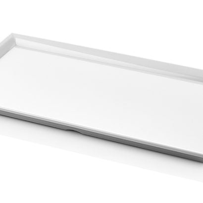 Atlasform B706 Pastane Sunum Tepsisi, 51x24 cm, Beyaz