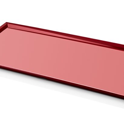 Atlasform K702 Pastane Sunum Tepsisi, 35x18 cm, Kırmızı