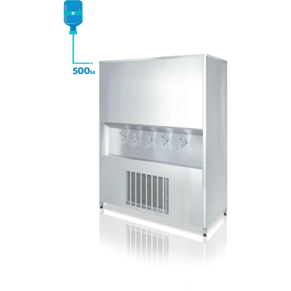 Emsaş Soğuk Su Sebili, 500 Litre, Komple Paslanmaz, 5 Musluklu - Mutbaka