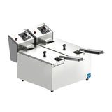 Seamac FRE10 Fritöz, Elektrikli 5+5 L - Mutbaka Endüstriyel Mutfak Ekipmanları