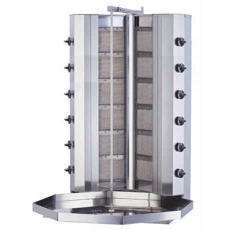 Kalitegaz Gazlı Döner Ocağı Motorsuz V model 6+6 Radyanlı - Mutbaka