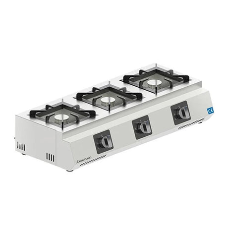 Seamac OG3 Üçlü Set Üstü Ocak LPG 20x20 cm - Mutbaka Endüstriyel Mutfak Ekipmanları
