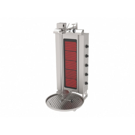 Atalay ADE-5U Döner Ocağı Elektrikli 5 Gözlü Üstten Motor 5 Rezistanslı 8Kw