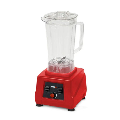 Omake BLE12.E11.0203 Buz Kırıcı Manuel Bar Blender, 3 L, 2200 W, Kırmızı