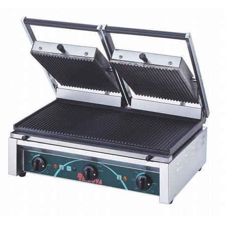 Kalitegaz Elektrikli Çift Kapaklı Üst Ve Alt Oluklu Tost Makinesi - Mutbaka