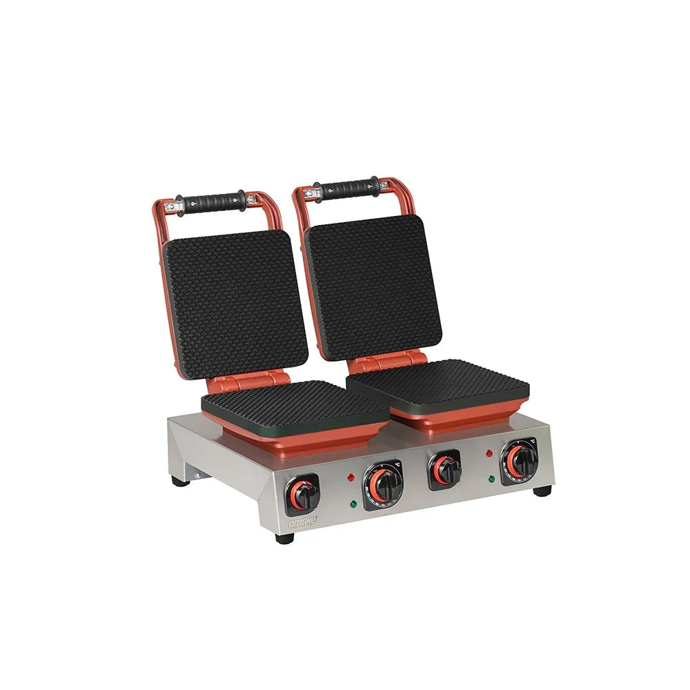 Omake KRN01.E22.0901 Çiftli Kornet Makinesi, Elektrikli