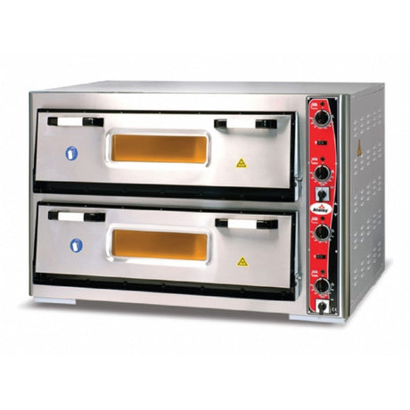 Atalay APF-962-2 Pizza Fırını 92x62 Çift Katlı 12 Kw